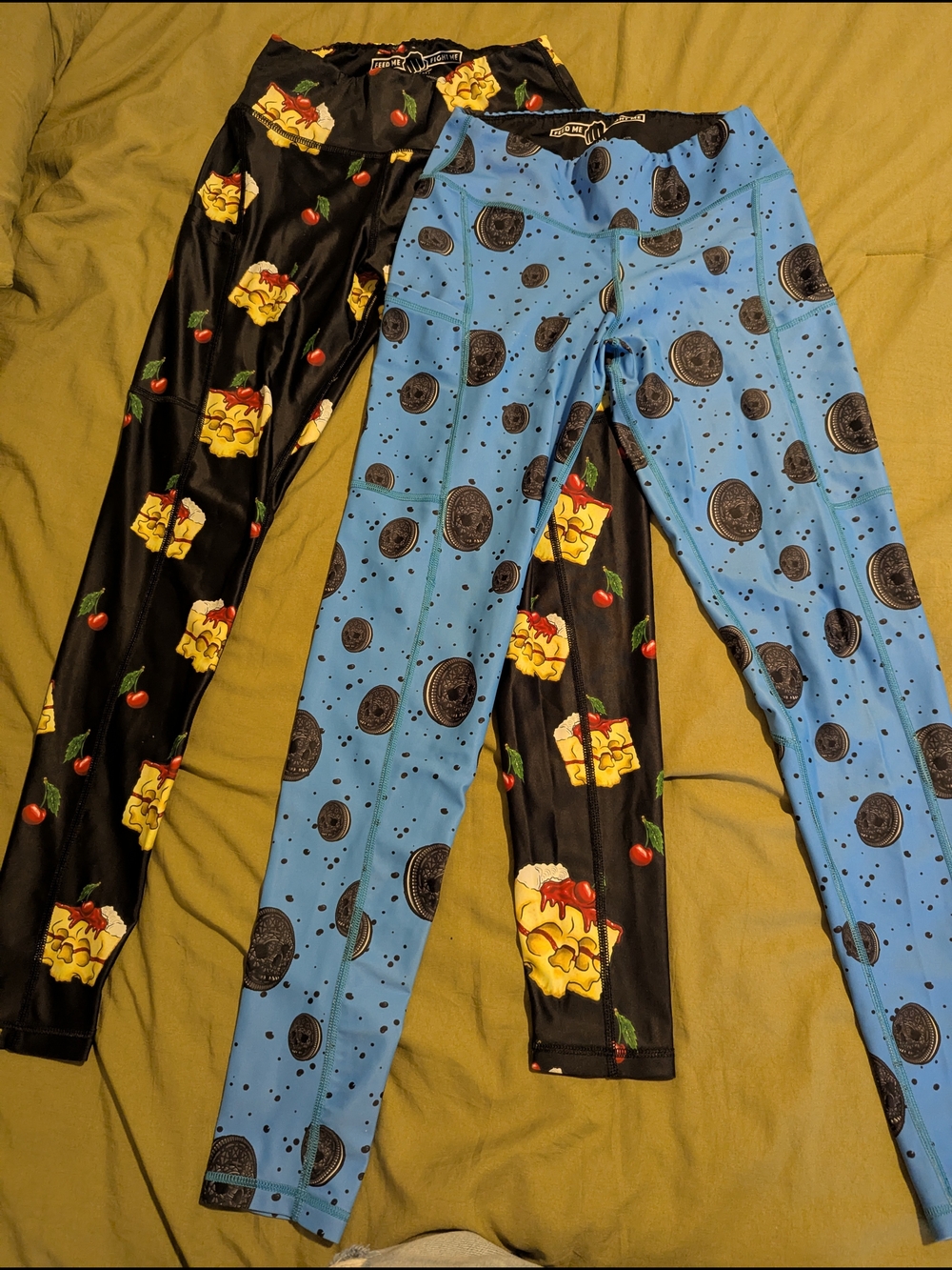 Feed Me Fight Me Leggings (2 pair)